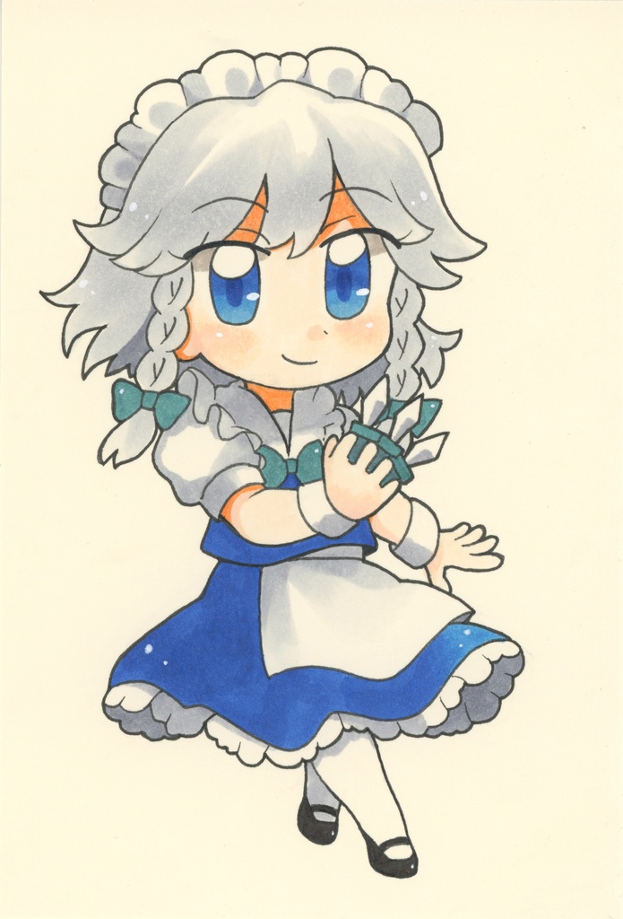 デフォルメ東方原画ポストカード