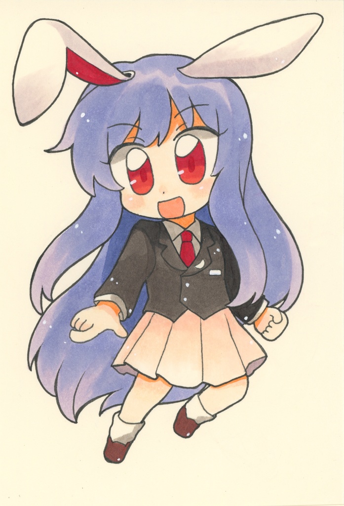 デフォルメ東方原画ポストカード