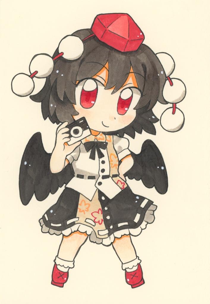 デフォルメ東方原画ポストカード