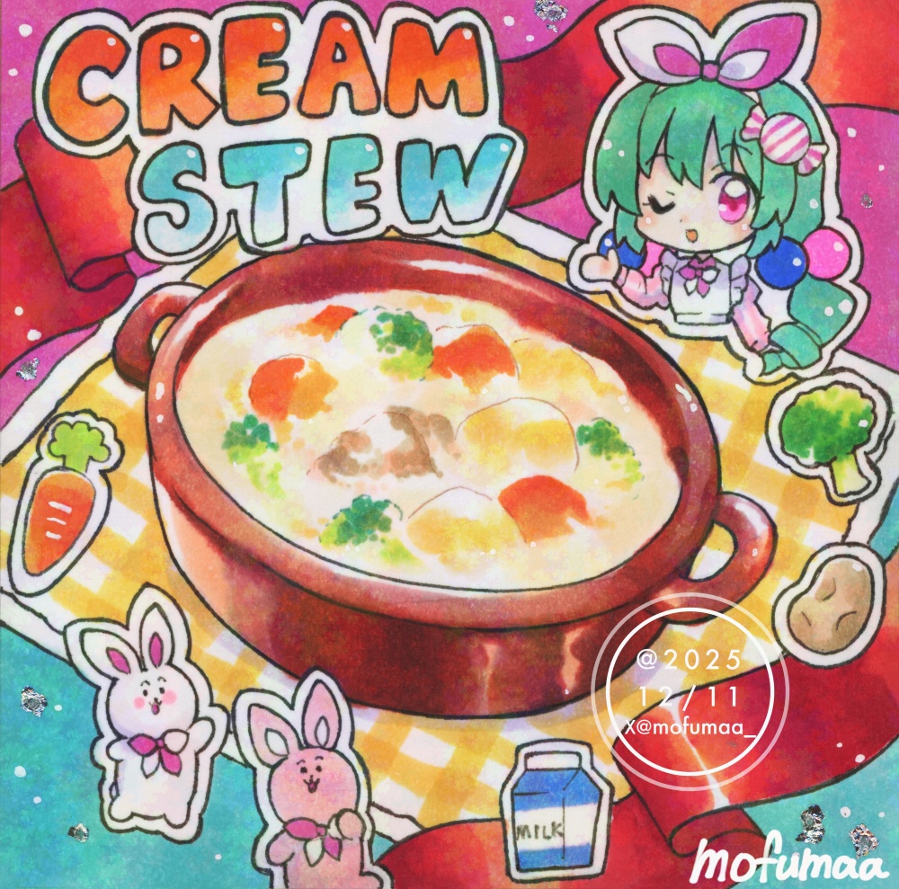 【オリジナル】冬の豆色紙シリーズ