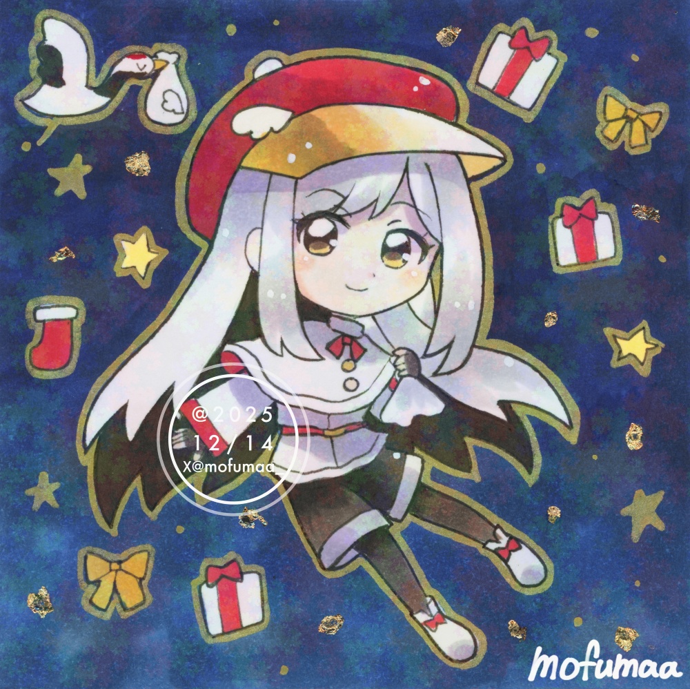 【オリジナル】冬の豆色紙シリーズ