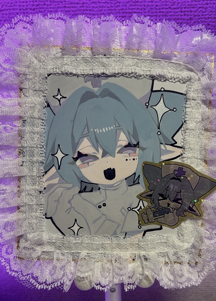 ナーススタッフ 色紙原画2