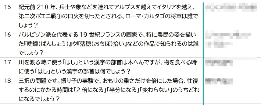 クイズマスター「しーや」 営業使用問題vol.02【スアール/クイズ問題集】