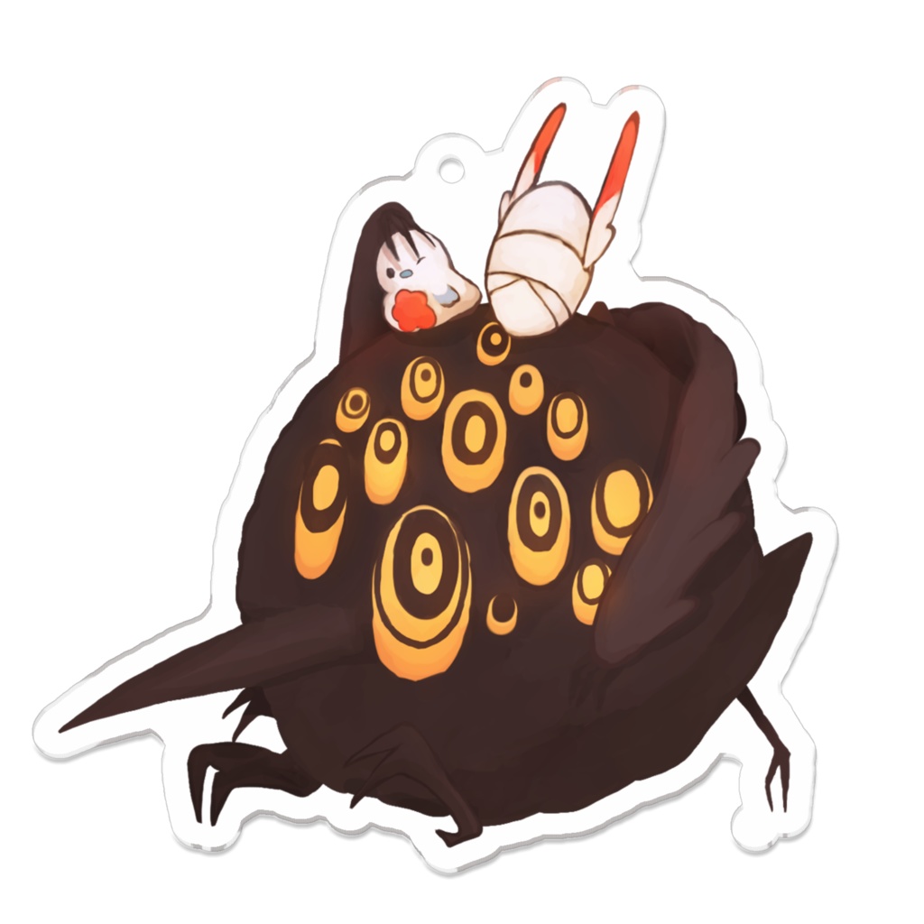 3鳥ギュッとアクキー改