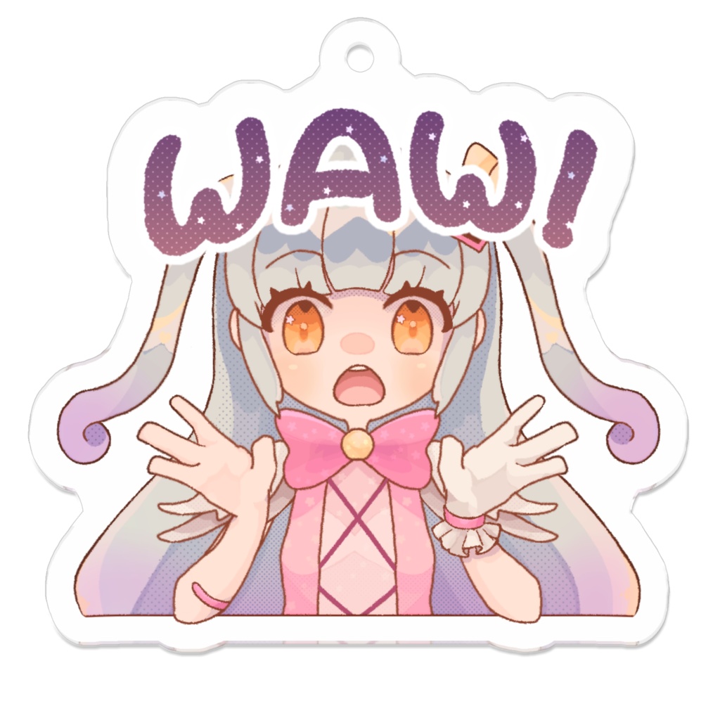 WAWなアクリルキーホルダー改