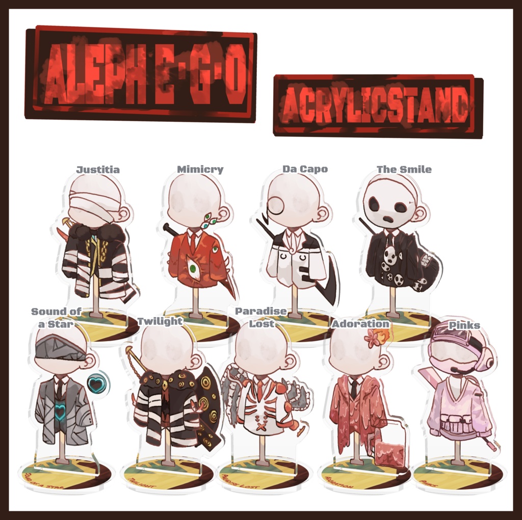 ALEPH E・G・Oアクリルスタンド