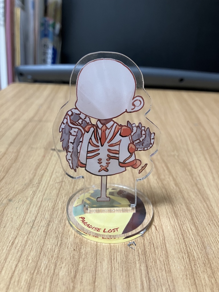 【スパコミ関西30】【スパコミ32】ALEPHE EGOアクリルスタンド(お声がけいただければ自職員さんのお顔プリントもお付けします!)