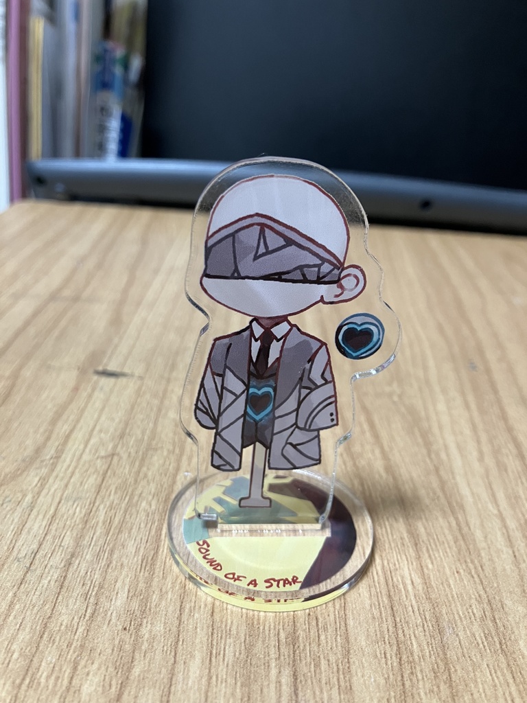 【スパコミ関西30】【スパコミ32】ALEPHE EGOアクリルスタンド(お声がけいただければ自職員さんのお顔プリントもお付けします!)