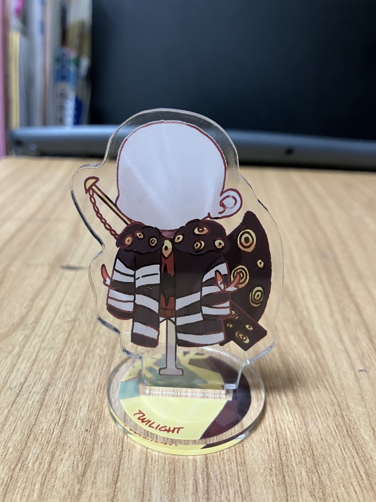 【スパコミ関西30】【スパコミ32】ALEPHE EGOアクリルスタンド(お声がけいただければ自職員さんのお顔プリントもお付けします!)