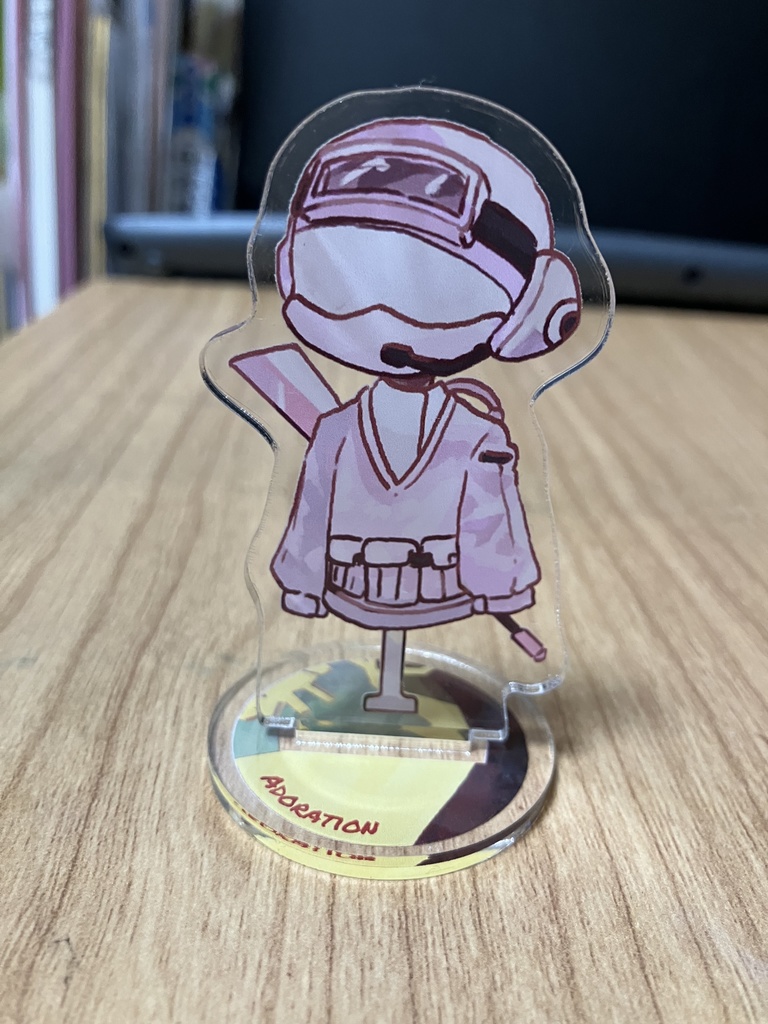 【スパコミ関西30】【スパコミ32】ALEPHE EGOアクリルスタンド(お声がけいただければ自職員さんのお顔プリントもお付けします!)