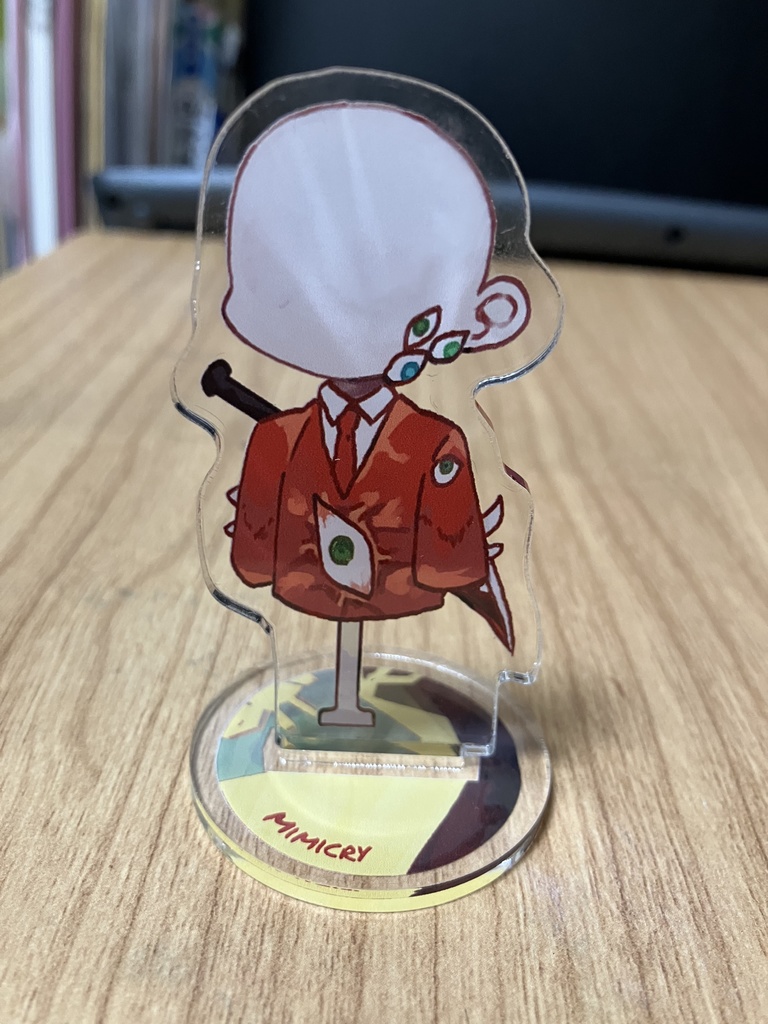 【スパコミ関西30】【スパコミ32】ALEPHE EGOアクリルスタンド(お声がけいただければ自職員さんのお顔プリントもお付けします!)