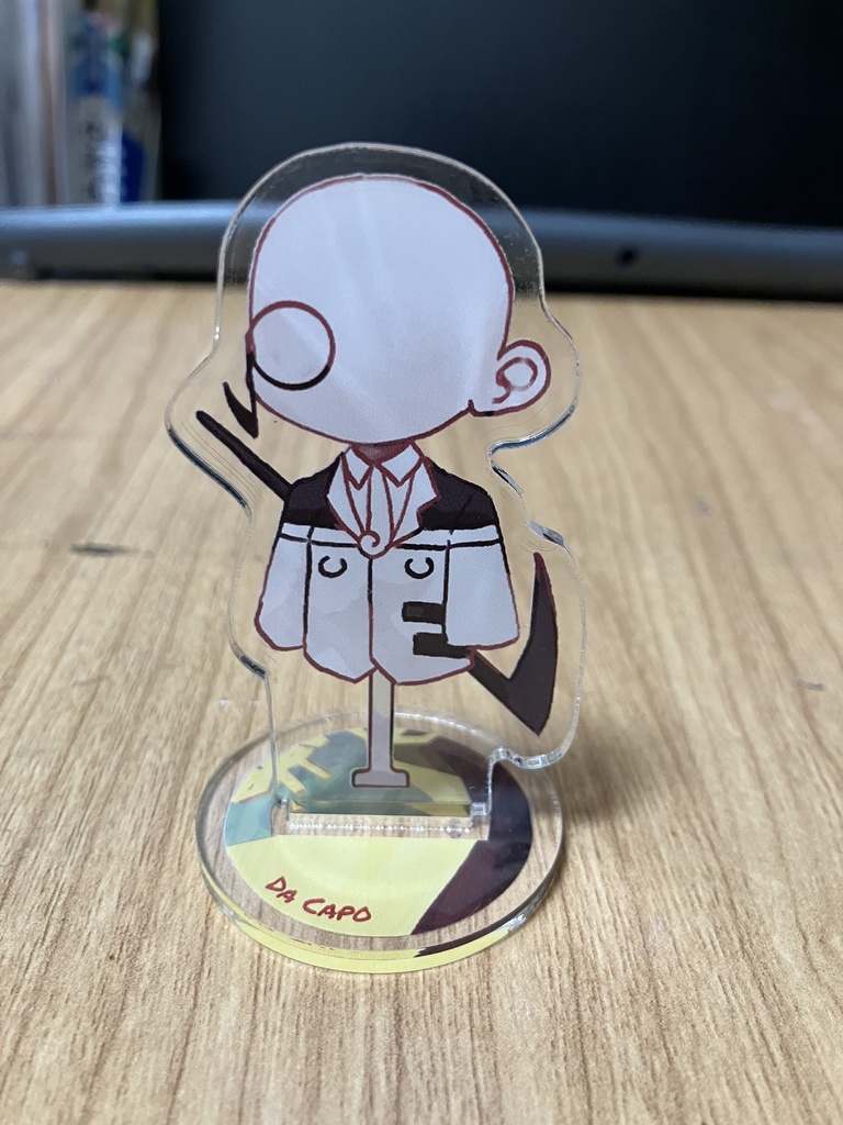 【スパコミ関西30】【スパコミ32】ALEPHE EGOアクリルスタンド(お声がけいただければ自職員さんのお顔プリントもお付けします!)