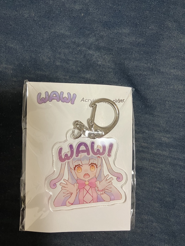 【スパコミ32】WAWアクキー(魔法少女ver.)