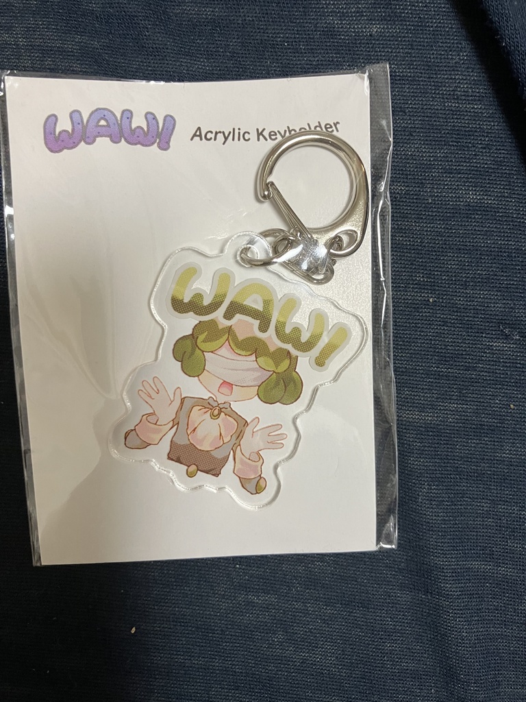 【スパコミ32】WAWアクキー(魔法少女ver.)