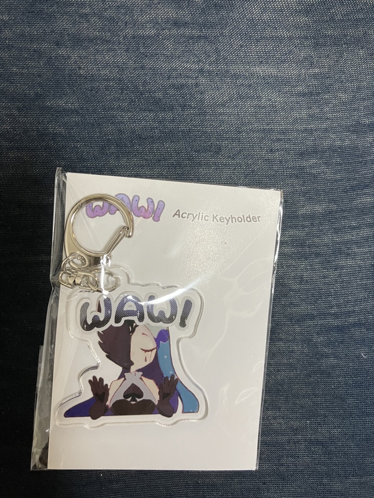 【スパコミ32】WAWアクキー(魔法少女ver.)