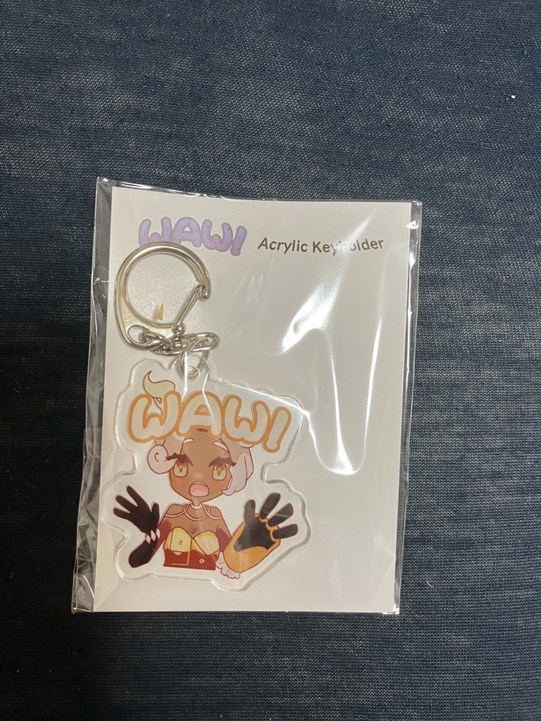 【スパコミ32】WAWアクキー(魔法少女ver.)