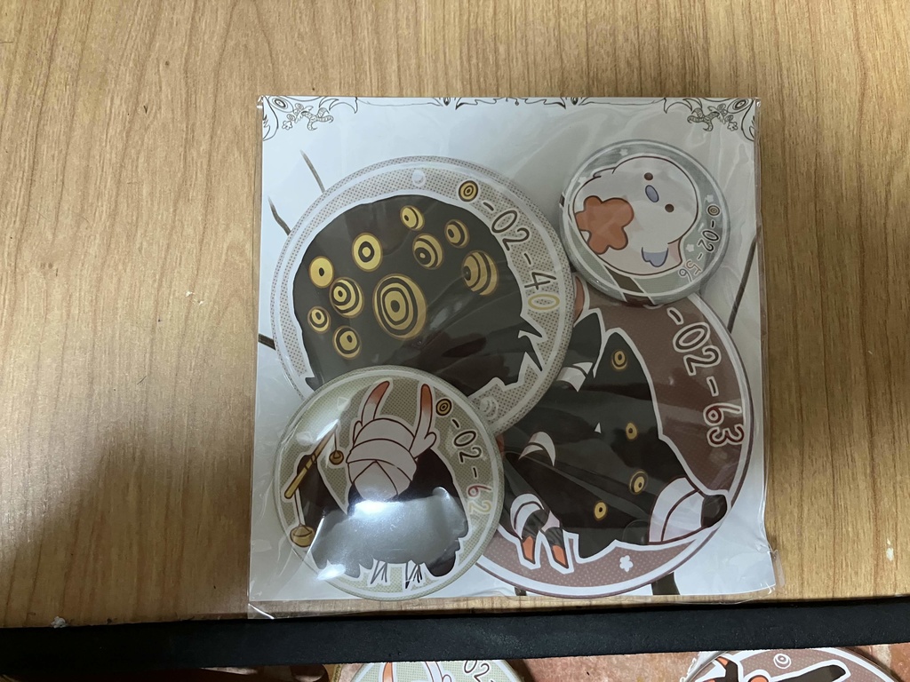 【スパコミ関西31】3鳥+終末缶バッジセット