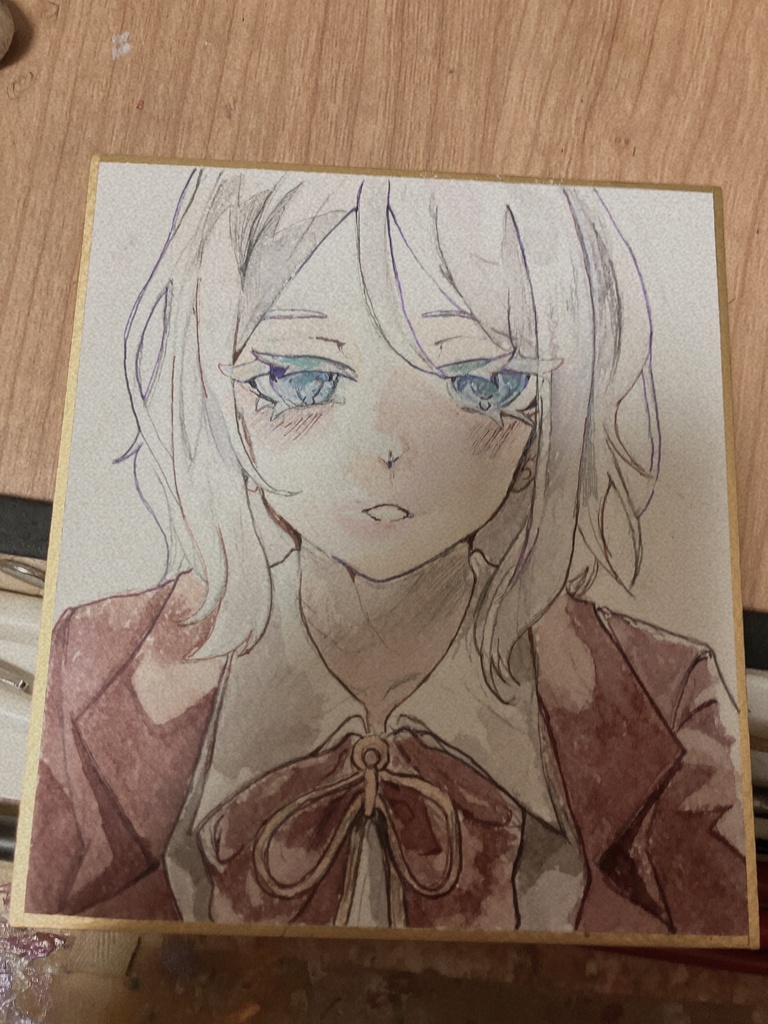 【BOOTH限定販売】バトラーファウスト 色紙