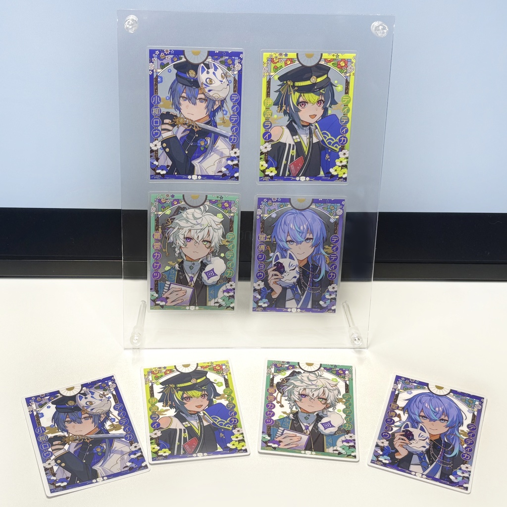 【非公式】Dytica クリアステッカー 【#にじそうさく10】