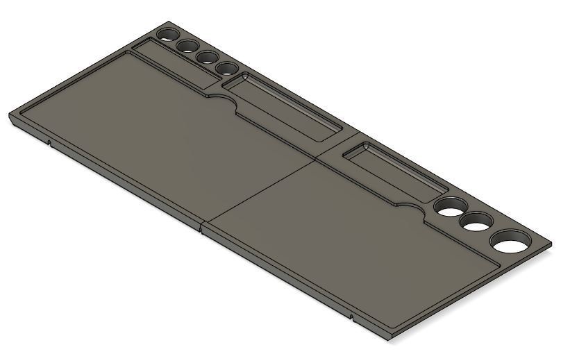 ピットボックス用メンテナンスベース(左右) [STLデータ] 