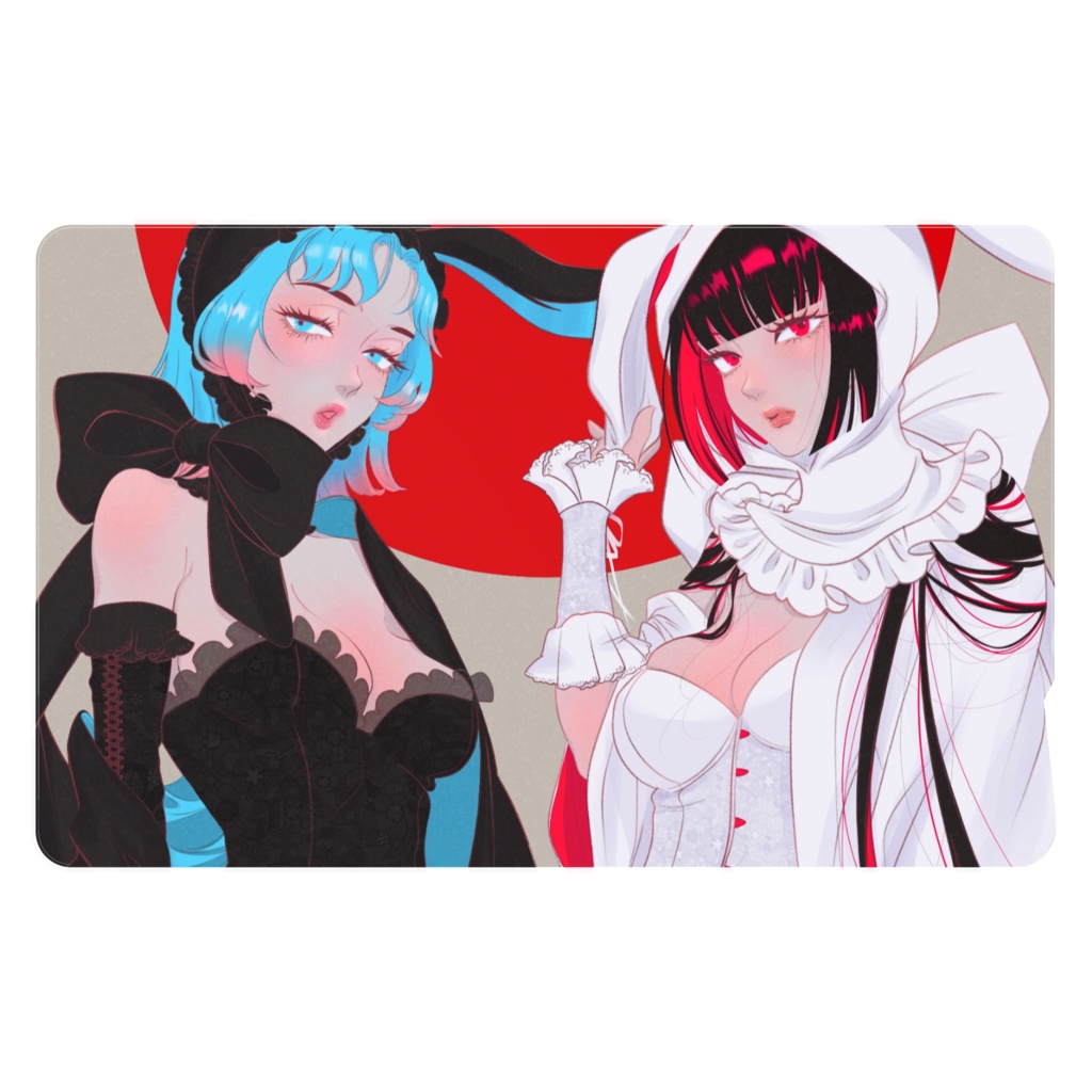 正月兎ステッカー