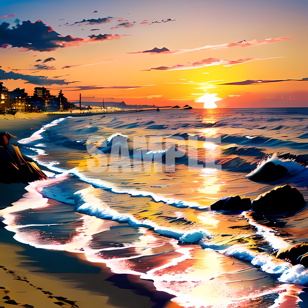 Anime Scenery Background Pack Vol.1 (アニメ風景背景パック - 日本の四季風景 35枚セット)