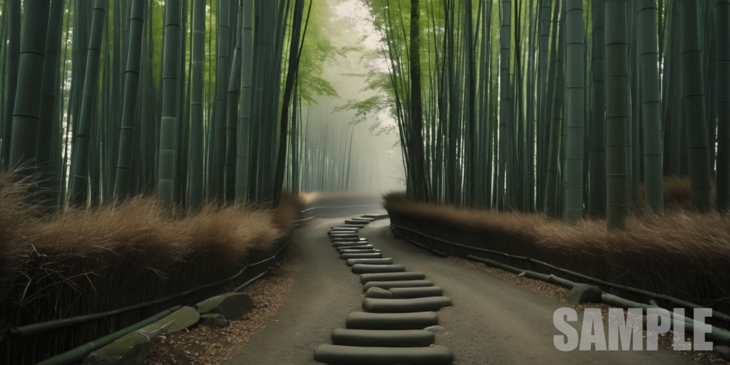 Japanese Bamboo Forest Environment Pack 100 Background Textures