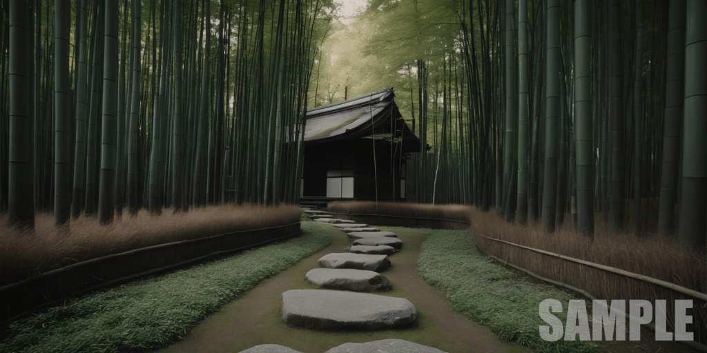 Japanese Bamboo Forest Environment Pack 100 Background Textures