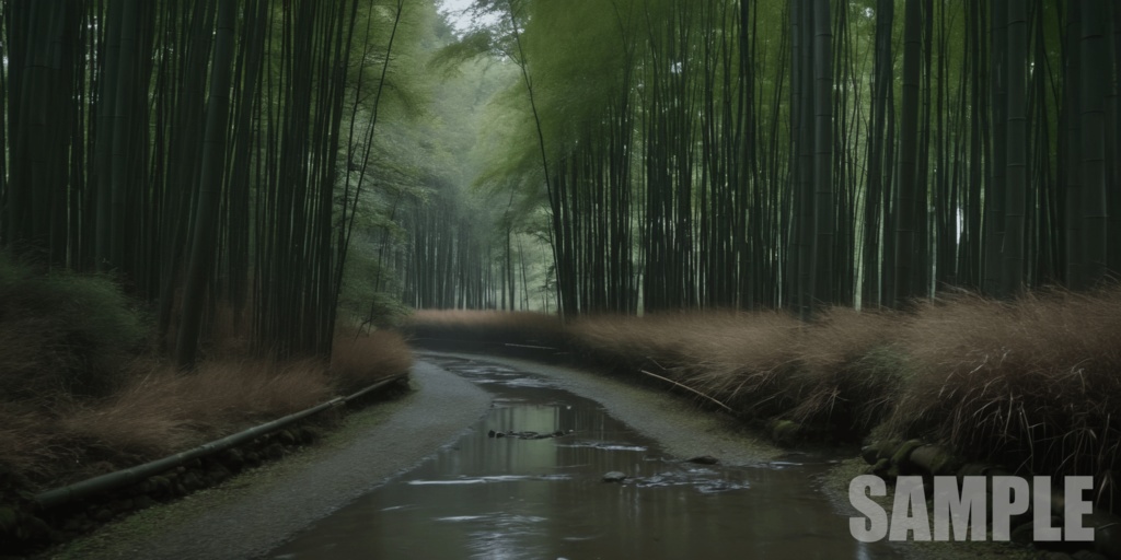 Japanese Bamboo Forest Environment Pack 100 Background Textures