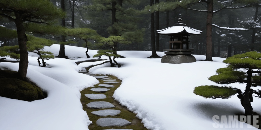 Japanese Garden Environment Pack 100 Background Textures