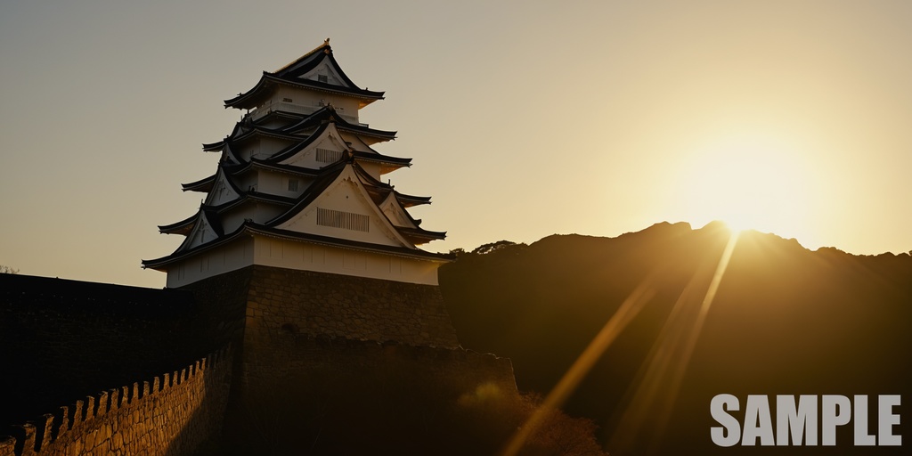 Japanese castle Environment Pack 100 Background Textures