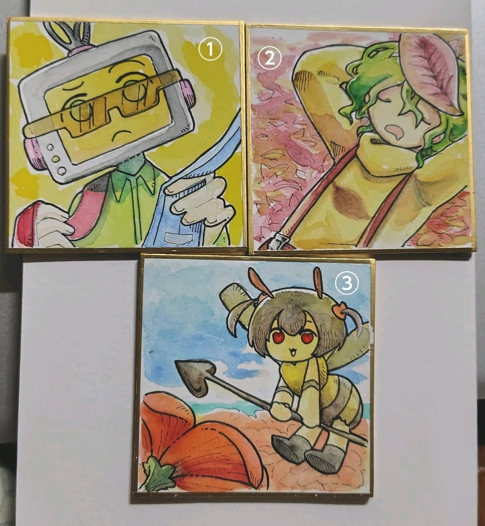 【原画】豆色紙