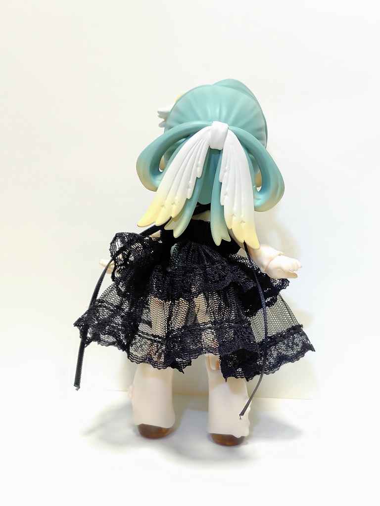 シースルーウエディング風ドレス 黒×黒