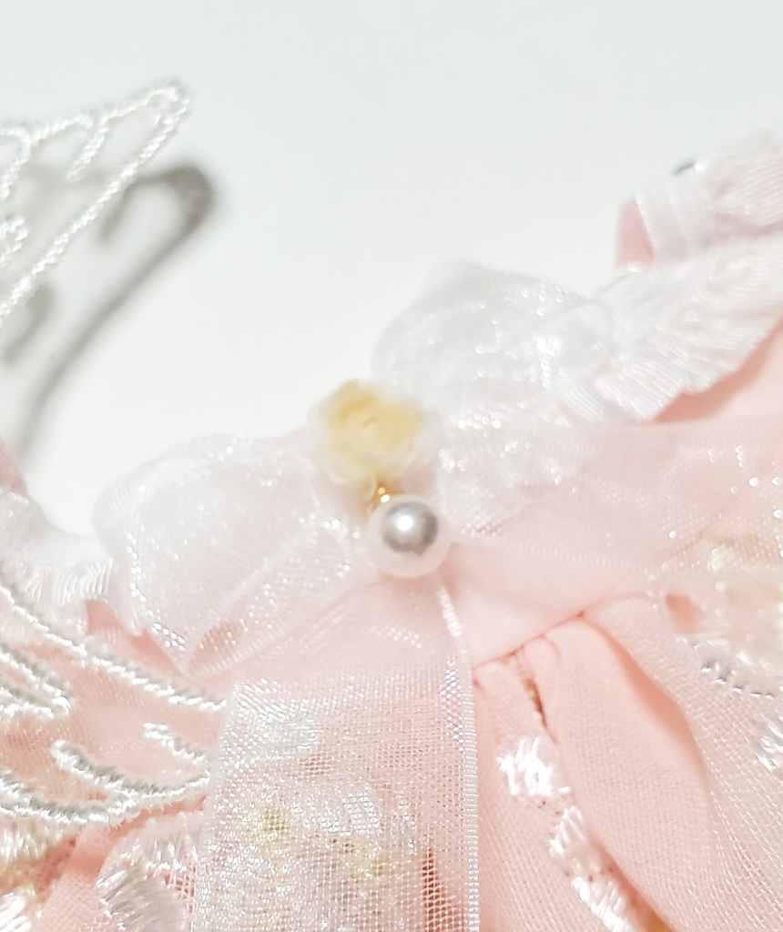 天使なワンピース ピンク×フラワー