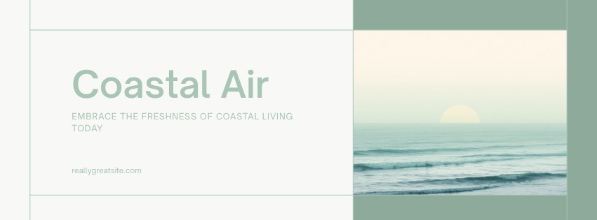 【SNS素材】Coastal Air|海辺ナチュラルなアイコン・背景・バナー9点セット|Vistalab