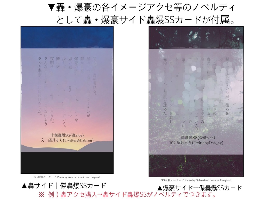 【TDBKmarché】十傑轟イメージピアス・イヤリング