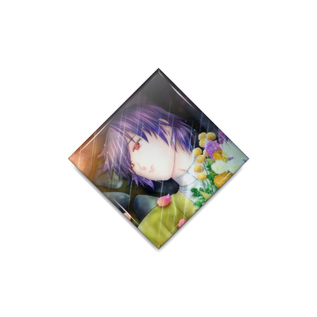 OC_雨夜の追惜~我が心の葬送~_缶バッジ