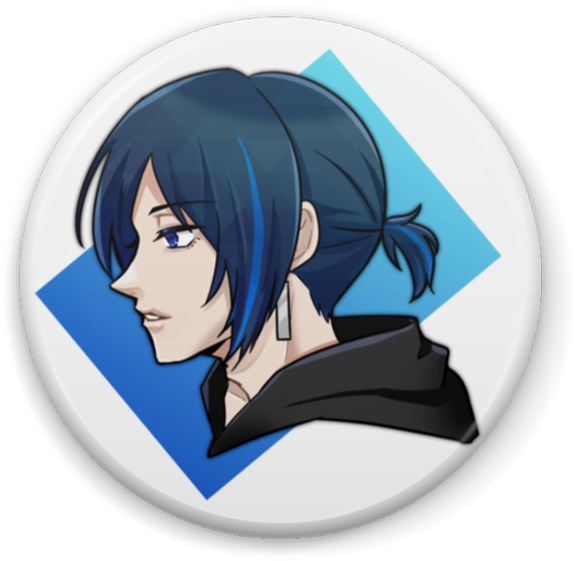 古川ノブ 缶バッジ 3種 (57mm)