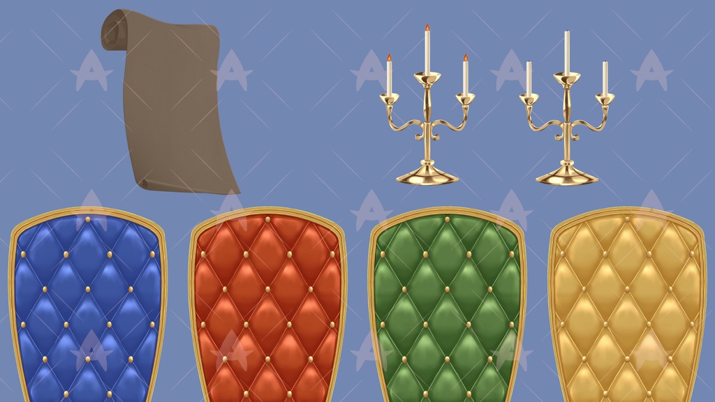 配信用素材 占いの館