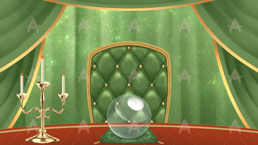 配信用素材 占いの館