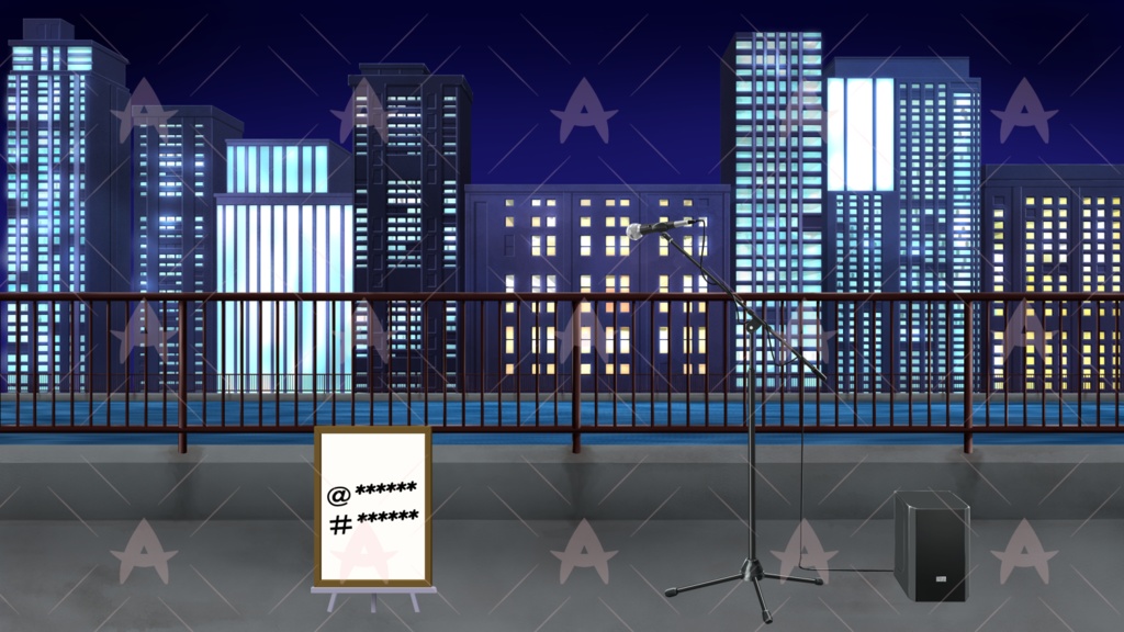 配信用素材 路上2