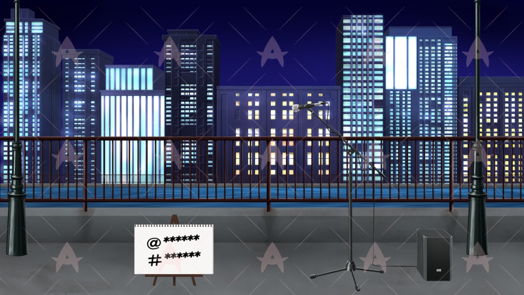 配信用素材 路上2