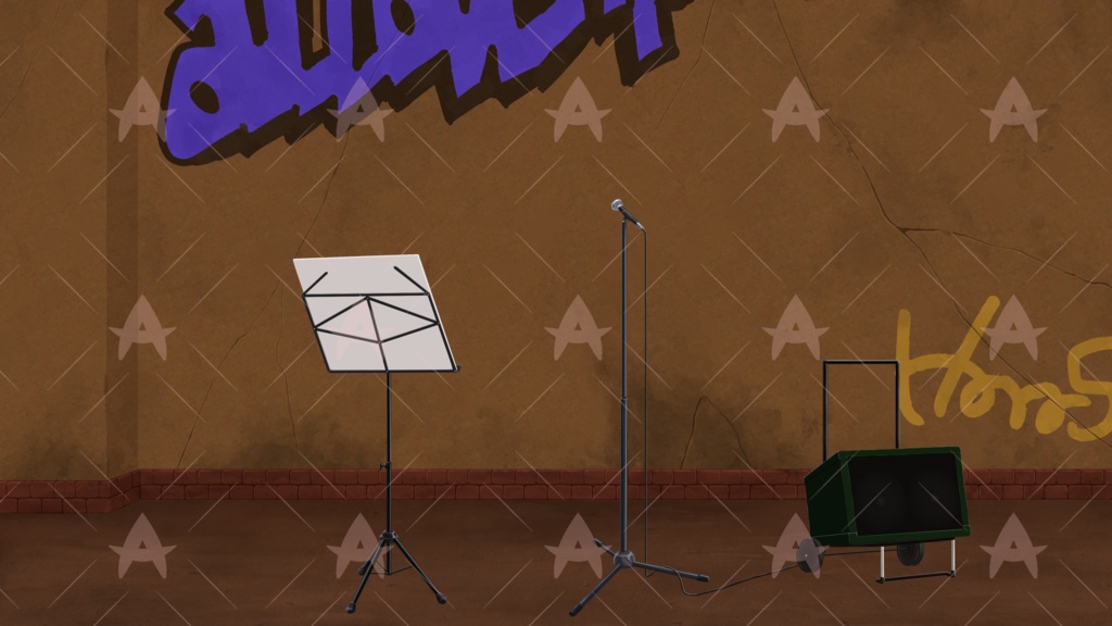 配信用素材 路上3