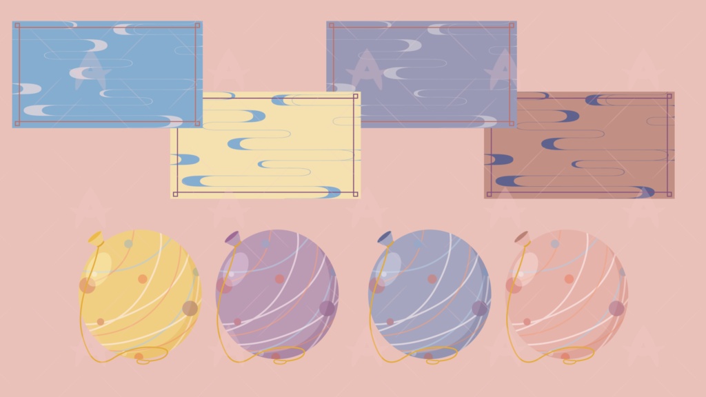 配信用素材 水風船