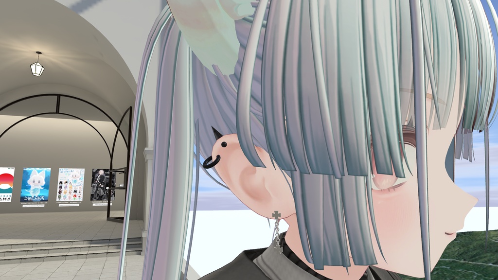 【無料】【VRChat想定】ピアスアソートセット - 天寺雑貨店