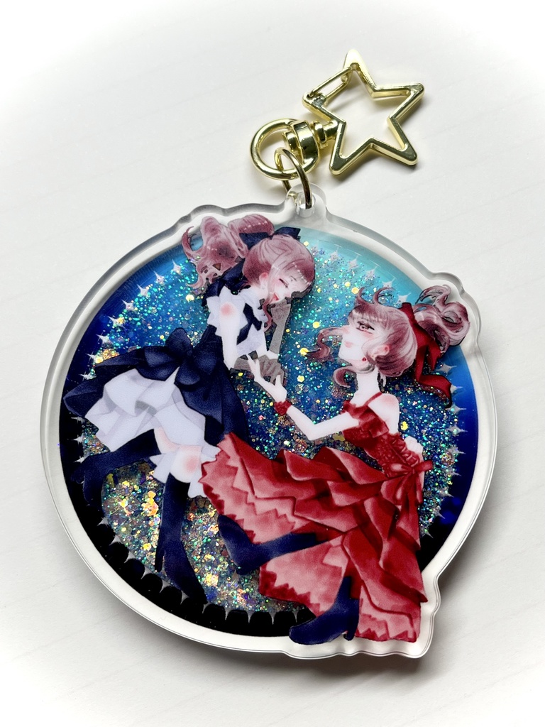 星屑のアクキー