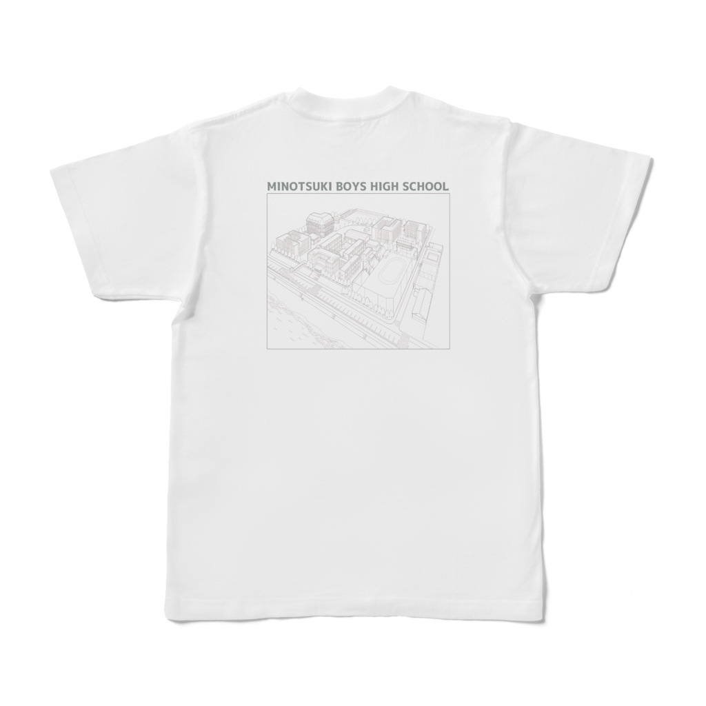 体操着風Tシャツ(ホワイト)