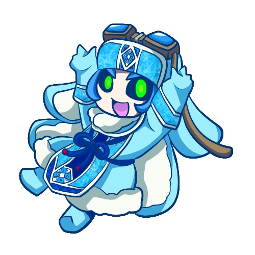 アクリルキーホルダー〈スノー〉