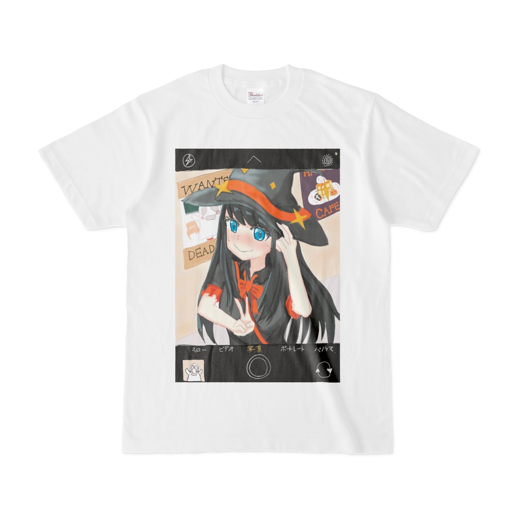 一次創作【今日も今日とて】森川しずく　ハロウィンver Tシャツ