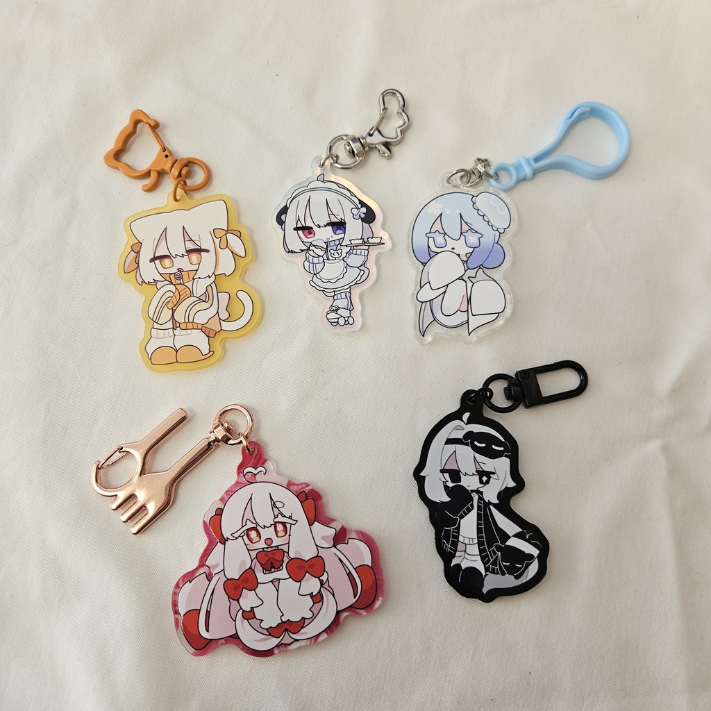 アクリルキーホルダー(全5種)